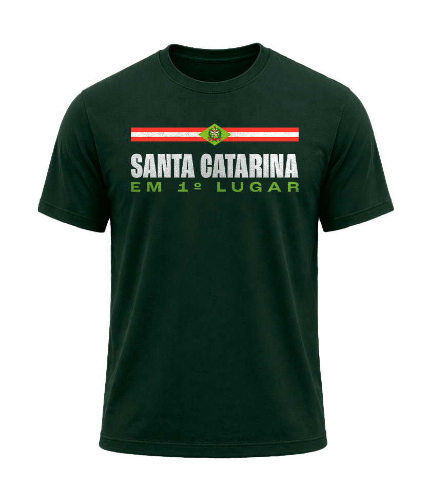 Camiseta Santa Catarina Verde